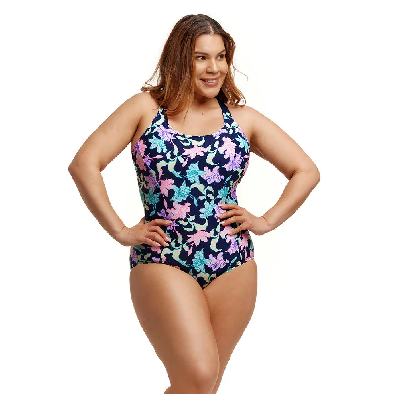 Women's Metallic One - Pieces in Silver for a Shiny and Eye - Catching Night OutfitFunkita Fast Flow Ladies Form One Piece Brace Me Back Women's Metallic One - Pieces in Silver for a Shiny and Eye - Catching Night OutfitFunkita Fast Flow Ladies Form One Piece Brace Me Back