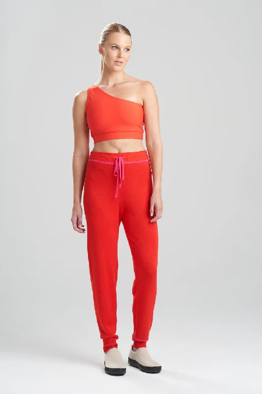 Bell - Sleeve Women's Mohair - Wool Blend SweatersRetreat Sweater Knit Jogger Pants