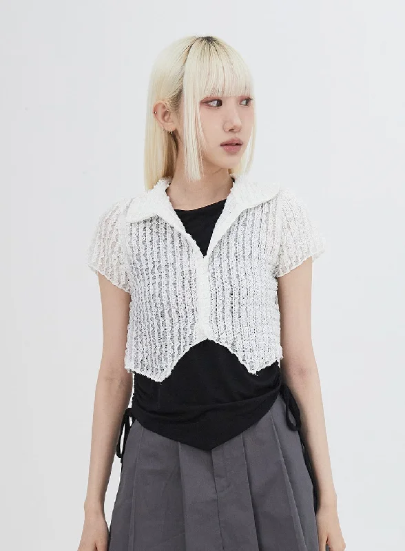 Sleeveless Women's Linen Crop Top in Natural for a Breathable and Casual Summer StyleCropped Mesh Top IU312 Sleeveless Women's Linen Crop Top in Natural for a Breathable and Casual Summer StyleCropped Mesh Top IU312