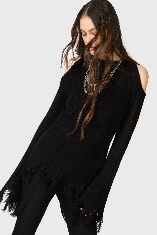 Cropped Women's Angora Blend Sweaters for a Trendy LookWhere The Others Begin Knit Sweater Cropped Women's Angora Blend Sweaters for a Trendy LookWhere The Others Begin Knit Sweater
