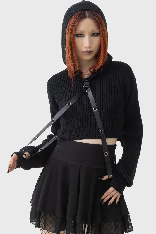 V - Neck Women's Ribbed Wool Sweaters for FallBlight Sweater