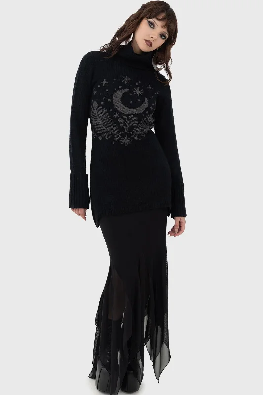 Button - Down Women's Shetland Wool Sweaters in Traditional PatternsMoonflower Sweater Button - Down Women's Shetland Wool Sweaters in Traditional PatternsMoonflower Sweater