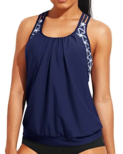 Plus Size Women's Ruched Swim Tops in Green for a Comfortable and Stylish Beach OutfitLadies Racerback Bathing Suit Top Push Up Bra Tankini Top-Blue And White Stars Plus Size Women's Ruched Swim Tops in Green for a Comfortable and Stylish Beach OutfitLadies Racerback Bathing Suit Top Push Up Bra Tankini Top-Blue And White Stars