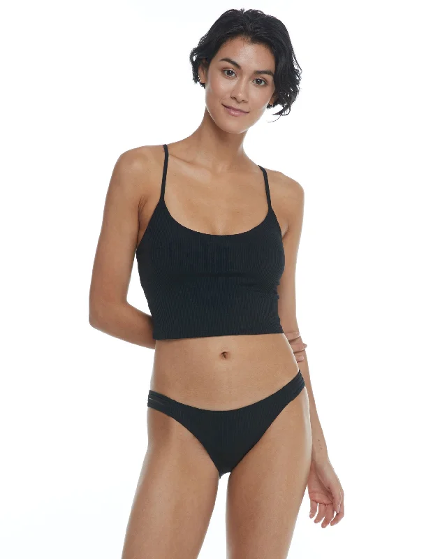 Body Glove Ibiza Norah Swim Crop Top - Black