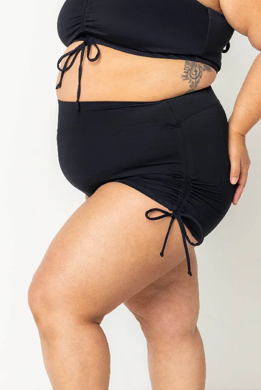 Swim Booty Shorts - Black