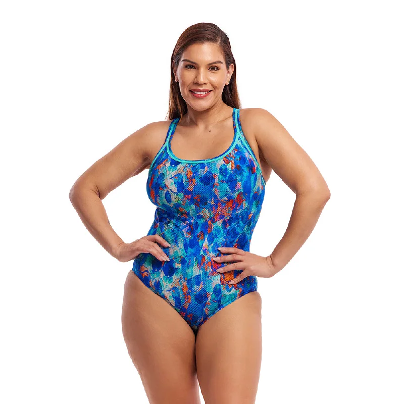 Women's Lace - Embellished One - Pieces in Cream for a Romantic and Vintage - Inspired LookFunkita Paint Press Ladies Locked In Lucy One Piece Women's Lace - Embellished One - Pieces in Cream for a Romantic and Vintage - Inspired LookFunkita Paint Press Ladies Locked In Lucy One Piece