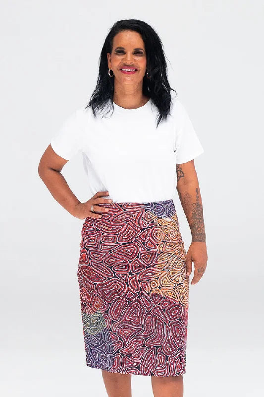 Our Many Tribes Pencil Skirt