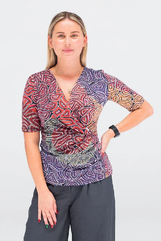 Our Many Tribes Women's Twist Top