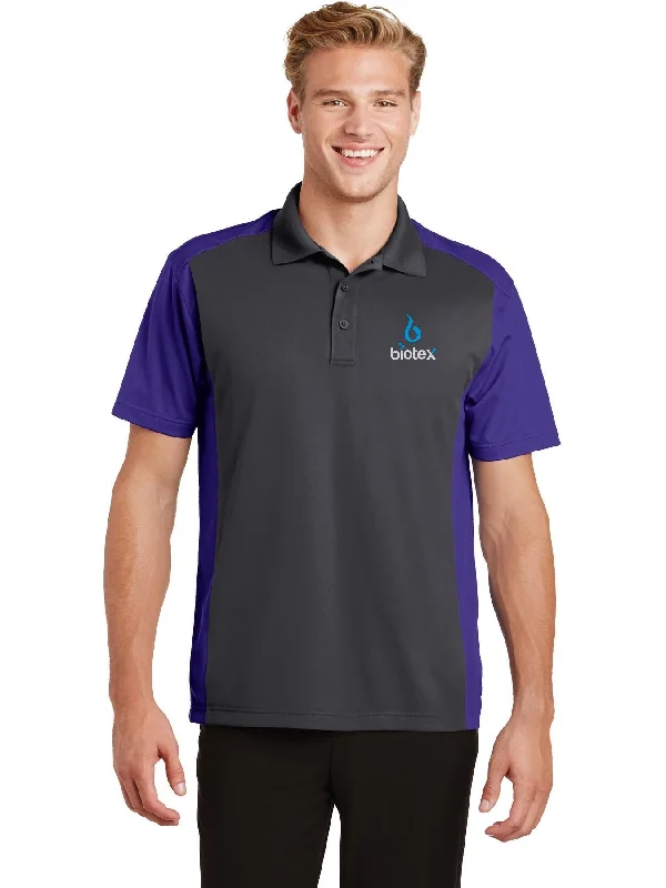 Sport-Tek Colorblock Micropique Sport-Wick Polo