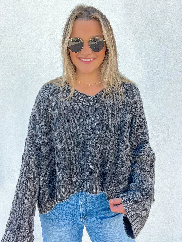 Button - Down Women Long Sleeve Top for a Classic StyleFall Capsule Cable Knit Sweater Button - Down Women Long Sleeve Top for a Classic StyleFall Capsule Cable Knit Sweater