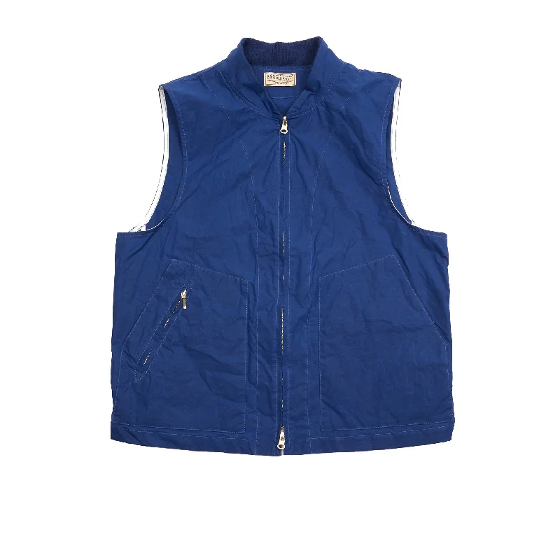 Plus Size Women's Oversized Chunky Knit SweatersManifattura Ceccarelli New Travel Vest in Cobalt Plus Size Women's Oversized Chunky Knit SweatersManifattura Ceccarelli New Travel Vest in Cobalt