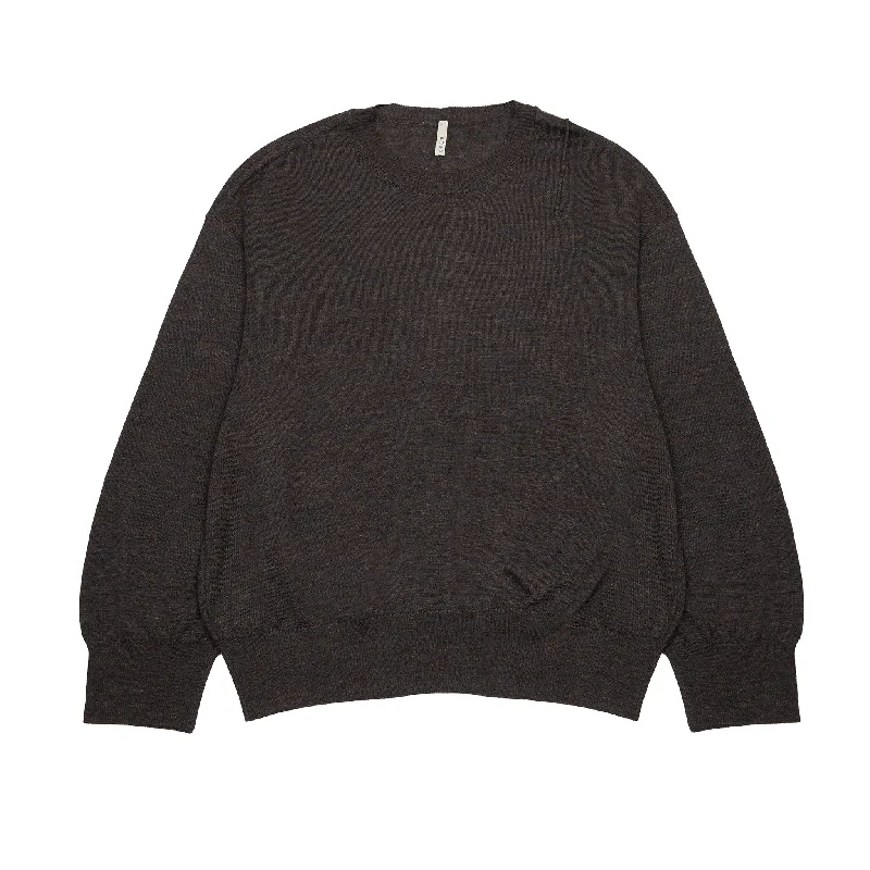 Plus Size Women's Ruffled Hem Sweaters in Floral PrintsBoboutic Cashmere Sweater in Black/Brown Plus Size Women's Ruffled Hem Sweaters in Floral PrintsBoboutic Cashmere Sweater in Black/Brown
