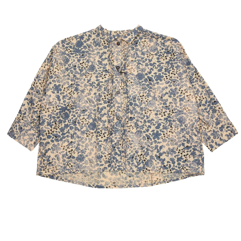 Plus Size Women's Side - Slit Sweaters in Bold SolidsBergfabel Women's Claudia Shirt in Flower Print Plus Size Women's Side - Slit Sweaters in Bold SolidsBergfabel Women's Claudia Shirt in Flower Print