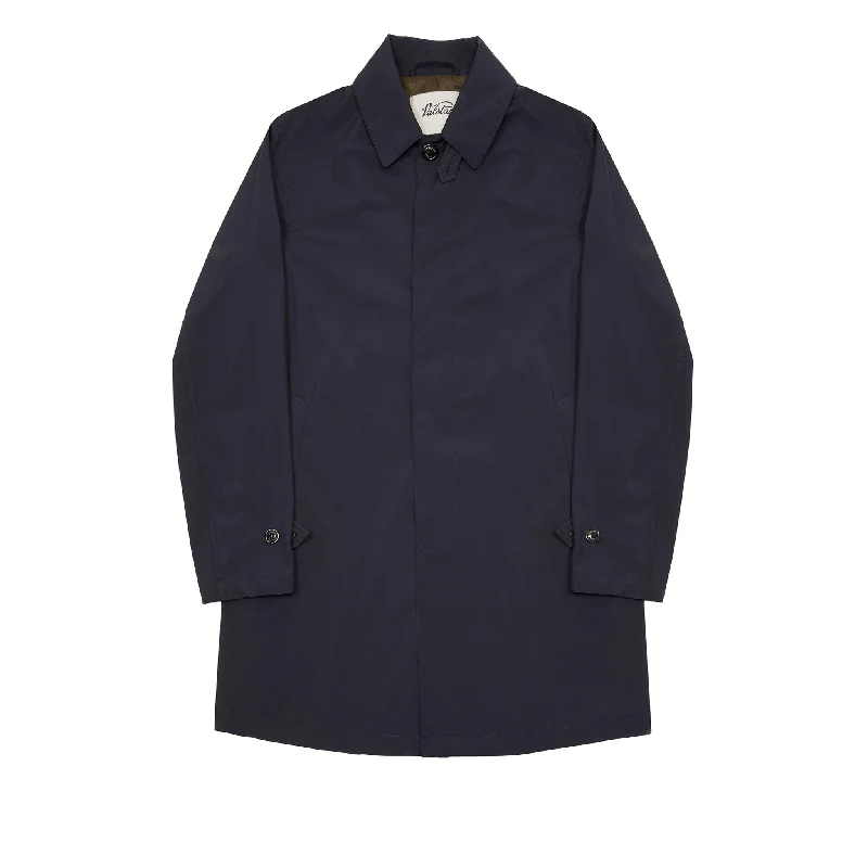 High - Low Hem Women's Cashmere - Blended SweatersValstar Milano Pocketable Rain Coat in Navy High - Low Hem Women's Cashmere - Blended SweatersValstar Milano Pocketable Rain Coat in Navy
