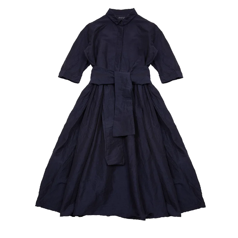 Open - Front Women's Cardigan - Style Mohair SweatersBergfabel Women's Lena Dress in Navy Open - Front Women's Cardigan - Style Mohair SweatersBergfabel Women's Lena Dress in Navy