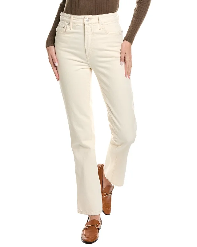 Women's Fleece - Lined Tight Trousers in Dark Blue for Warmth in Cold WeatherA.L.C. Christy Off White Straight Jean Women's Fleece - Lined Tight Trousers in Dark Blue for Warmth in Cold WeatherA.L.C. Christy Off White Straight Jean