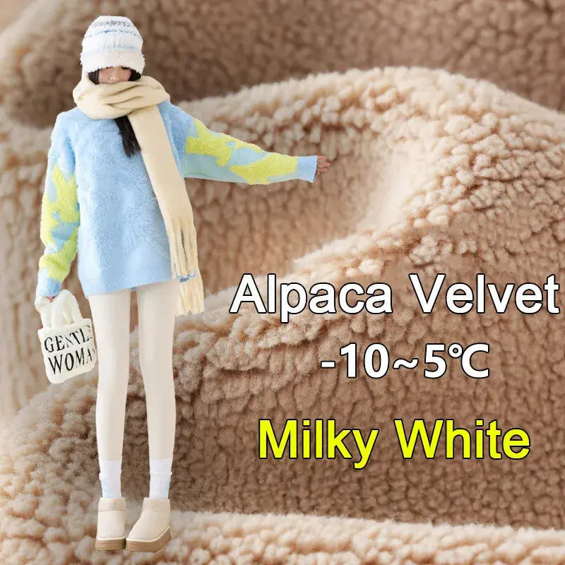 Alpaca Velvet-White