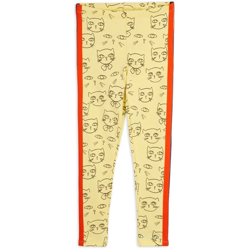 Women's Tight Trousers with Elastic Waistband in Black for Easy and Comfortable WearMini Rodini Yellow Cathlethes Aop Leggings Women's Tight Trousers with Elastic Waistband in Black for Easy and Comfortable WearMini Rodini Yellow Cathlethes Aop Leggings