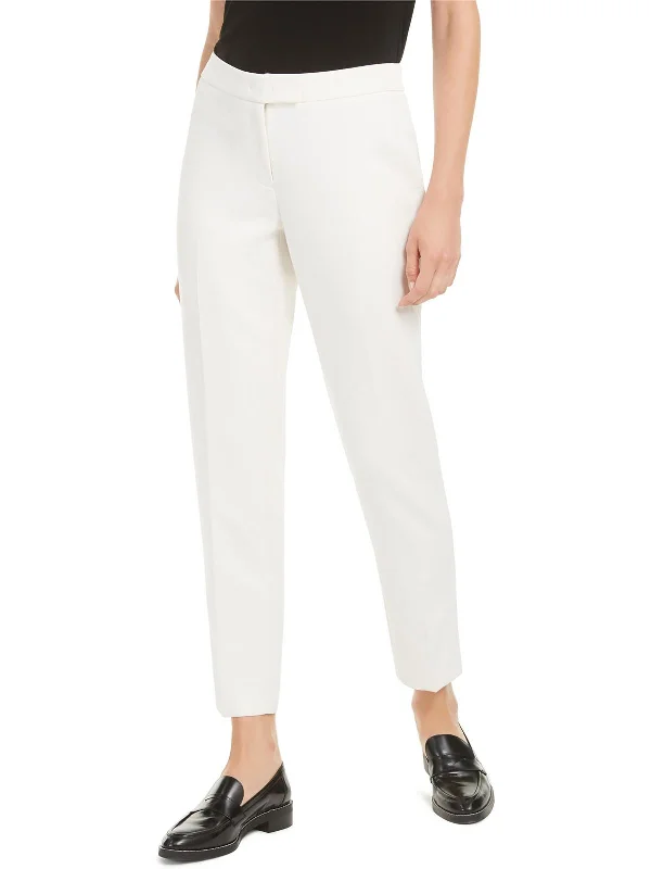 Women's Fleece - Lined Tight Trousers in Dark Blue for Warmth in Cold WeatherPetites Womens Mid Rise Career Dress Pants Women's Fleece - Lined Tight Trousers in Dark Blue for Warmth in Cold WeatherPetites Womens Mid Rise Career Dress Pants