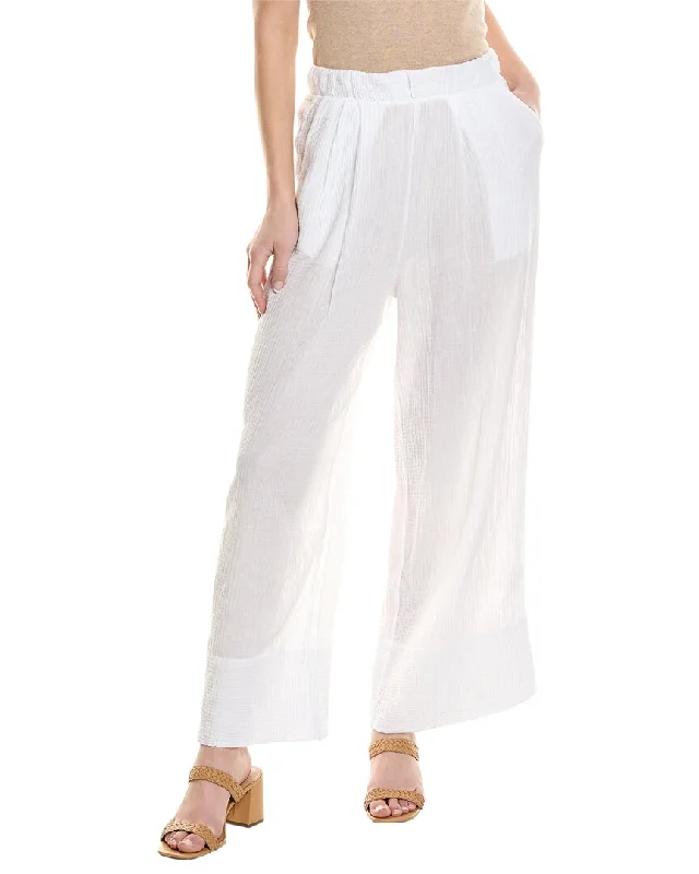 Stateside Gauze Wide Leg Pull-On Pant