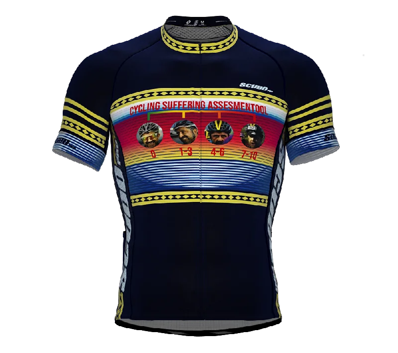 Cycling Suffering Assesmentool  Short Sleeve Cycling PRO Jersey for Men and Women
