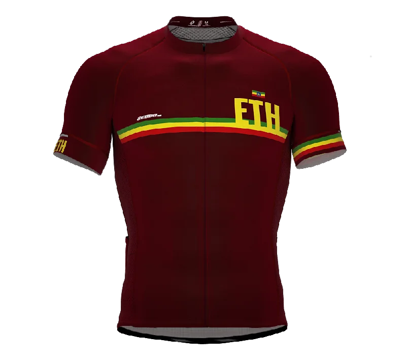 Ethiopia Vine CODE Short Sleeve Cycling PRO Jersey for Men and Women