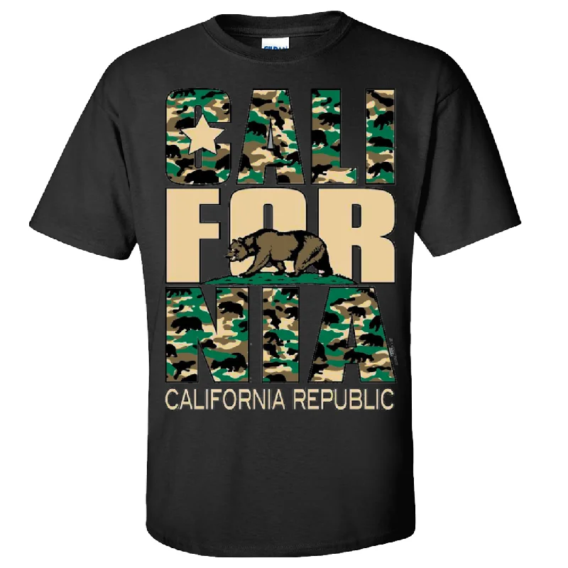 Organic Cotton Women T Shirt for Eco - Conscious WearersCalifornia Flag Retro Camo Camouflage Asst Colors T-shirt Organic Cotton Women T Shirt for Eco - Conscious WearersCalifornia Flag Retro Camo Camouflage Asst Colors T-shirt