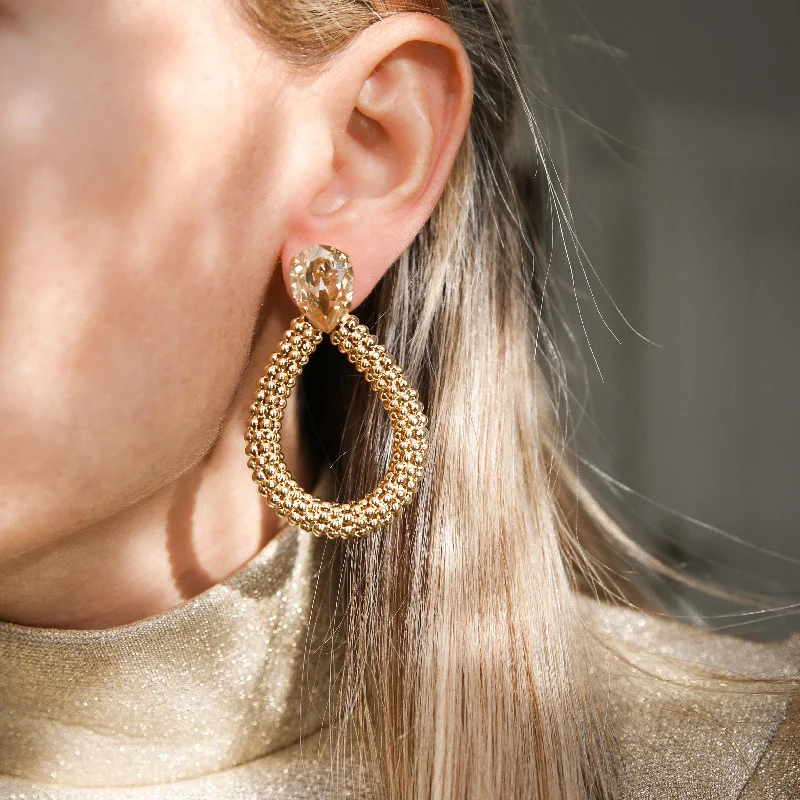 Plus Size Women's Oversized Chunky Knit SweatersCaroline Svedbom Classic Rope Earrings Gold Golden Shadow Plus Size Women's Oversized Chunky Knit SweatersCaroline Svedbom Classic Rope Earrings Gold Golden Shadow