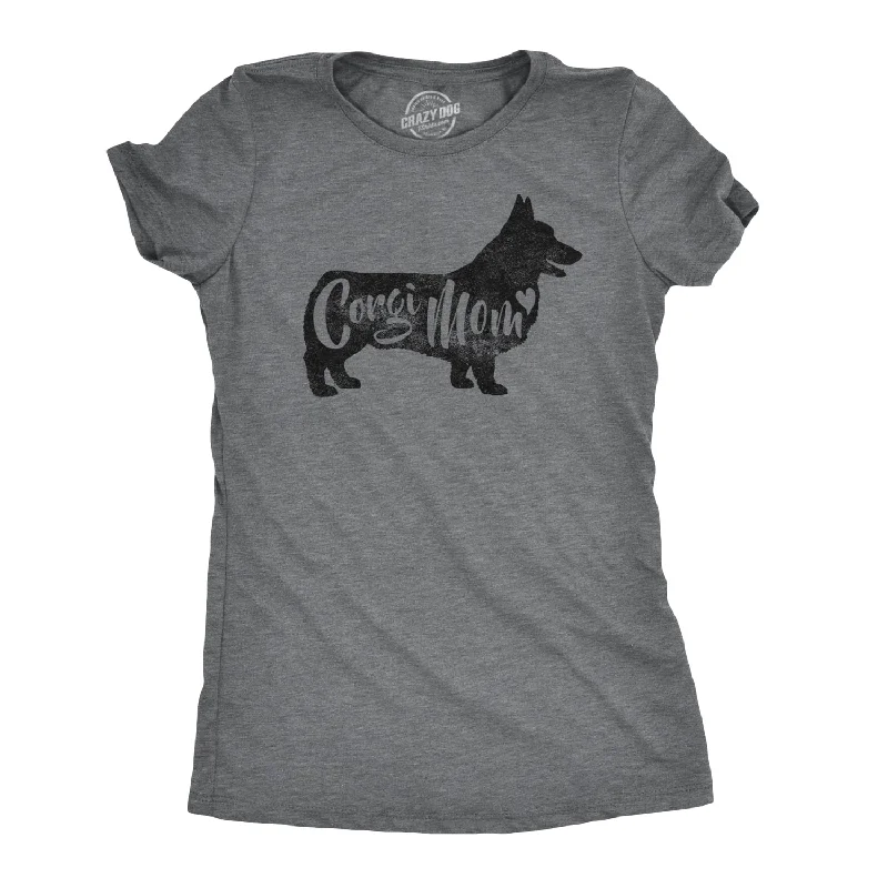 Corgi Mom Women's T Shirt