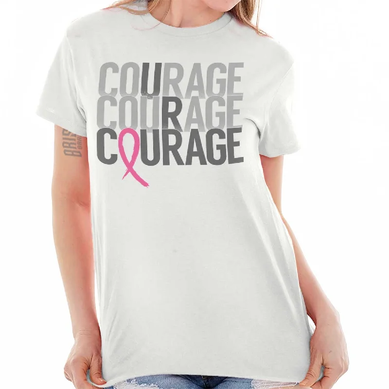 Moisture - Wicking Women T Shirt for Active LifestylesBreast Cancer Awareness T Shirt Moisture - Wicking Women T Shirt for Active LifestylesBreast Cancer Awareness T Shirt
