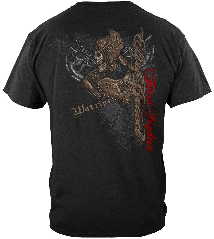 Graphic Print Women T Shirt for a Trendy StatementElite Breed Firefighter Warrior T-Shirt Graphic Print Women T Shirt for a Trendy StatementElite Breed Firefighter Warrior T-Shirt
