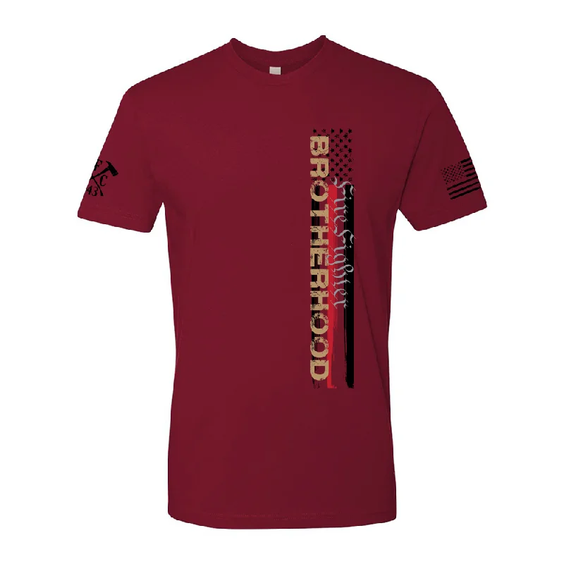 Plus Size Women T Shirt for a Comfortable and Flattering FitFFC 343 Red Line Firefighter Brotherhood Premium T-Shirt Plus Size Women T Shirt for a Comfortable and Flattering FitFFC 343 Red Line Firefighter Brotherhood Premium T-Shirt