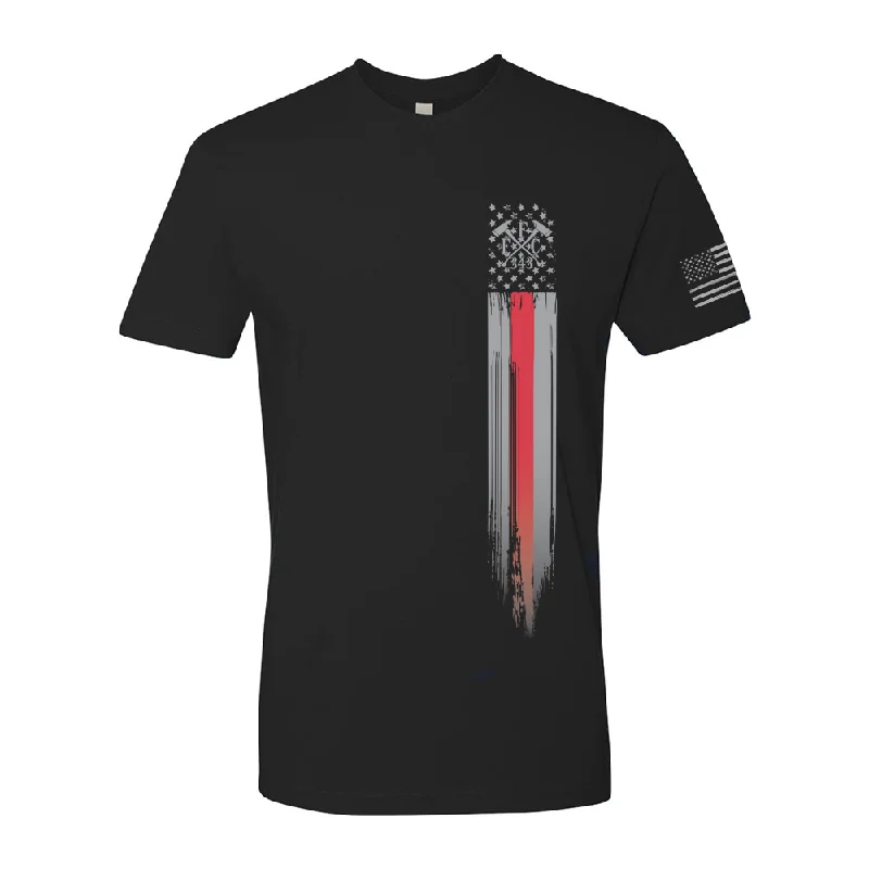 Moisture - Wicking Women T Shirt for Active LifestylesFFC 343 Thin Red Line Stars & Stripes Premium T-Shirt Moisture - Wicking Women T Shirt for Active LifestylesFFC 343 Thin Red Line Stars & Stripes Premium T-Shirt