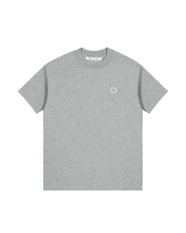 Graphic Print Women T Shirt for a Trendy StatementGREY OVERSIZED EMBROIDERED LOGO T-SHIRT Graphic Print Women T Shirt for a Trendy StatementGREY OVERSIZED EMBROIDERED LOGO T-SHIRT