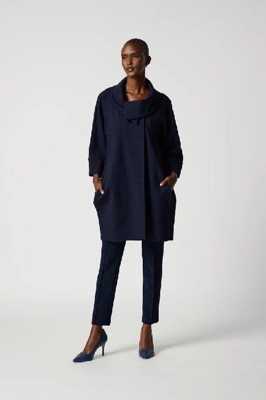 Joseph Ribkoff Midnight Blue Classic Structured slim pant