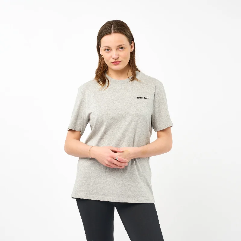 Omnitau Women's Muir Organic Cotton T-Shirt - Heather Grey