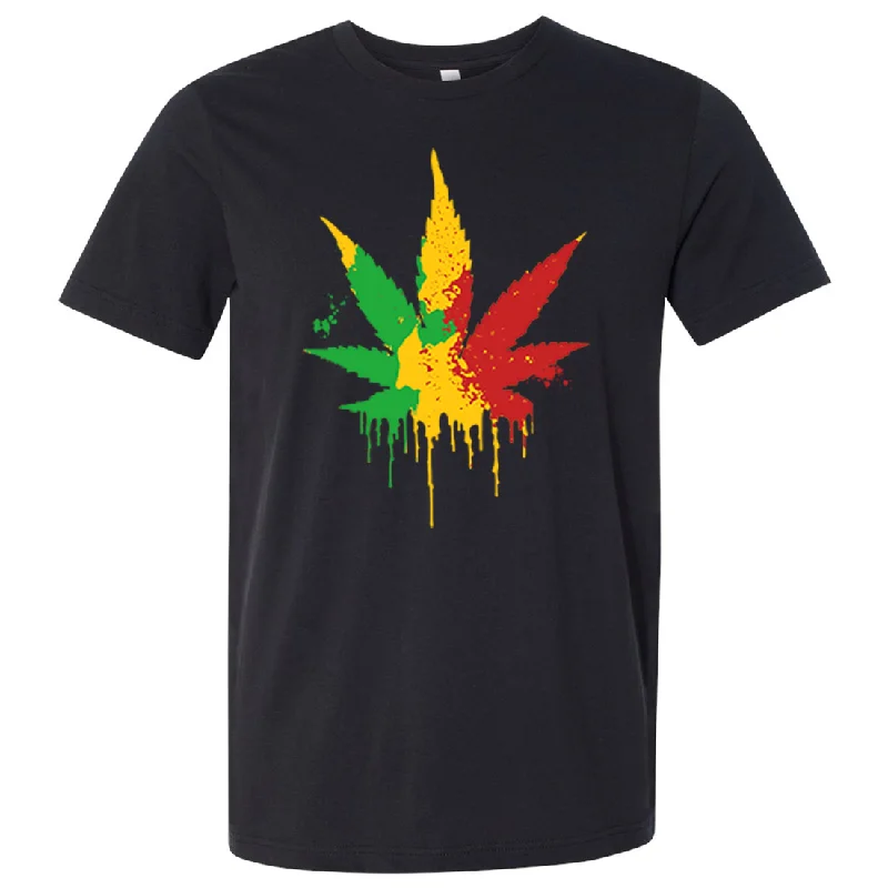 Organic Cotton Women T Shirt for Eco - Conscious WearersRasta Pot Leaf Asst Colors Mens Lightweight Fitted T-Shirt/tee Organic Cotton Women T Shirt for Eco - Conscious WearersRasta Pot Leaf Asst Colors Mens Lightweight Fitted T-Shirt/tee