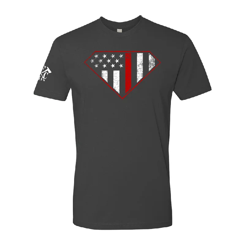 Floral Print Women T Shirt for a Feminine TouchRed Line Superman Premium Firefighter T-Shirt Floral Print Women T Shirt for a Feminine TouchRed Line Superman Premium Firefighter T-Shirt