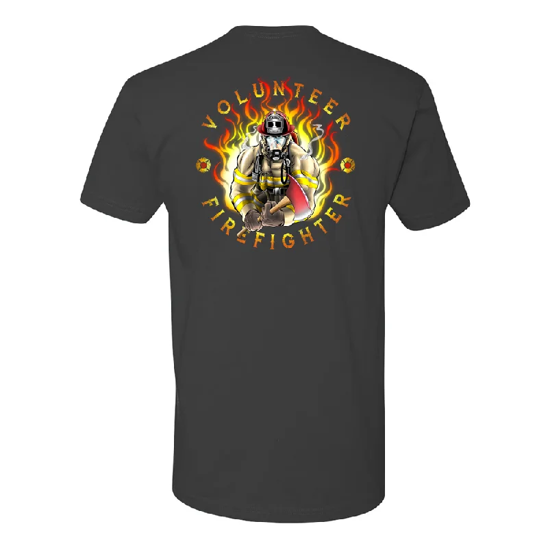 Moisture - Wicking Women T Shirt for Active LifestylesSmokin' Volunteer Firefighter Premium T-Shirt Moisture - Wicking Women T Shirt for Active LifestylesSmokin' Volunteer Firefighter Premium T-Shirt