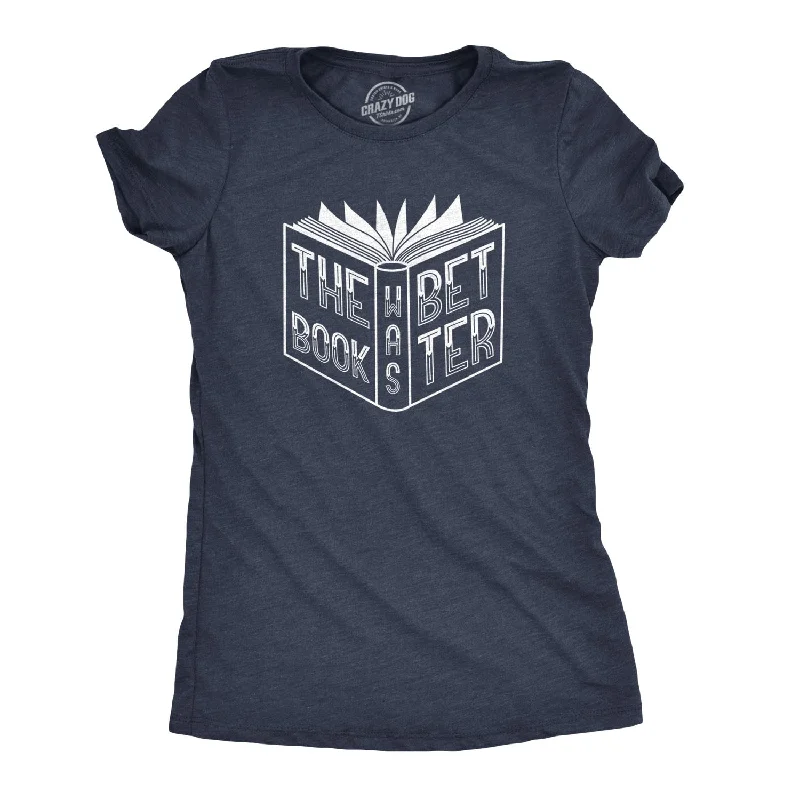 Puff Sleeve Women T Shirt for a Fashion - Forward LookThe Book Was Better Women's T Shirt Puff Sleeve Women T Shirt for a Fashion - Forward LookThe Book Was Better Women's T Shirt
