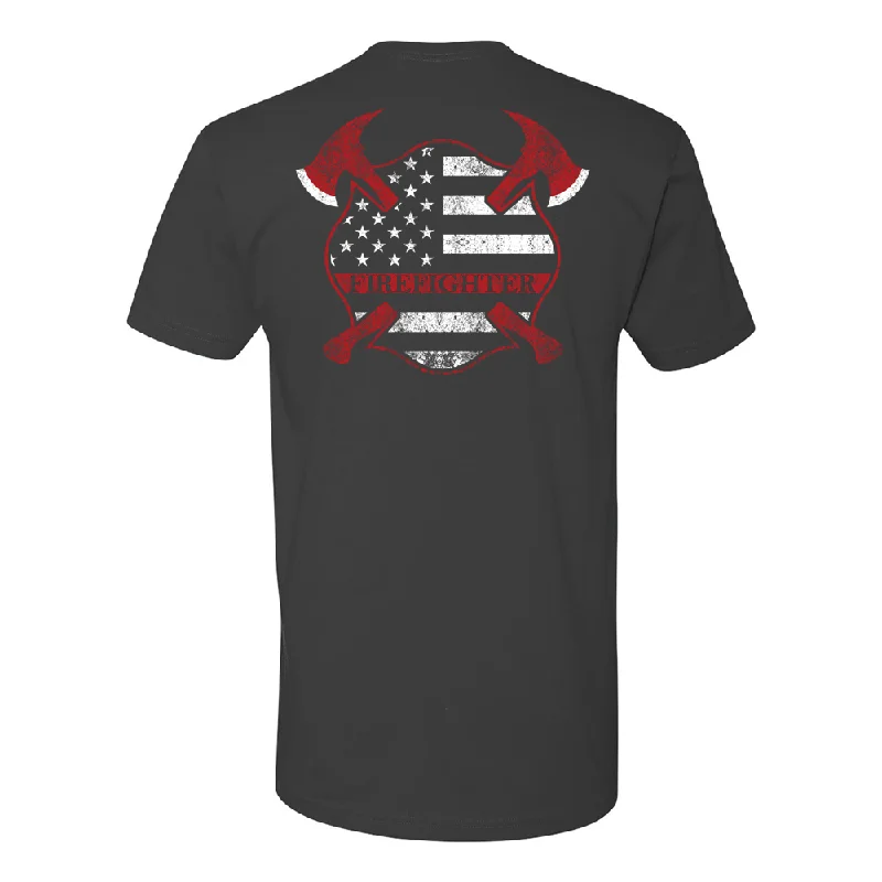 Muscle Women T Shirt for a Sporty and Casual LookThin Red Line Crossed Axes Maltese Premium T-Shirt Muscle Women T Shirt for a Sporty and Casual LookThin Red Line Crossed Axes Maltese Premium T-Shirt