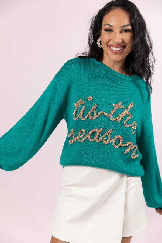 Cropped Women's Angora Blend Sweaters for a Trendy Look'Tis The Season Green and Gold Sweater Cropped Women's Angora Blend Sweaters for a Trendy Look'Tis The Season Green and Gold Sweater