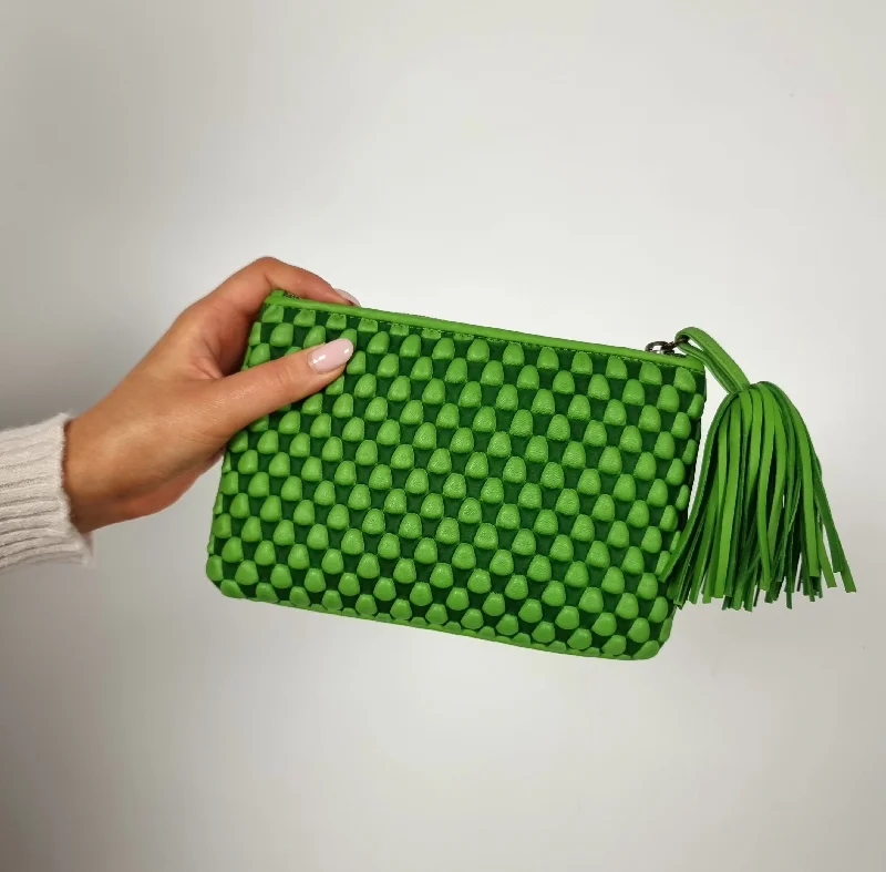 Split - Hem Women's Linen Blend Sweaters for SpringTissa Fontaneda Spring Green Large Spanish Nappa Leather Pochette Split - Hem Women's Linen Blend Sweaters for SpringTissa Fontaneda Spring Green Large Spanish Nappa Leather Pochette
