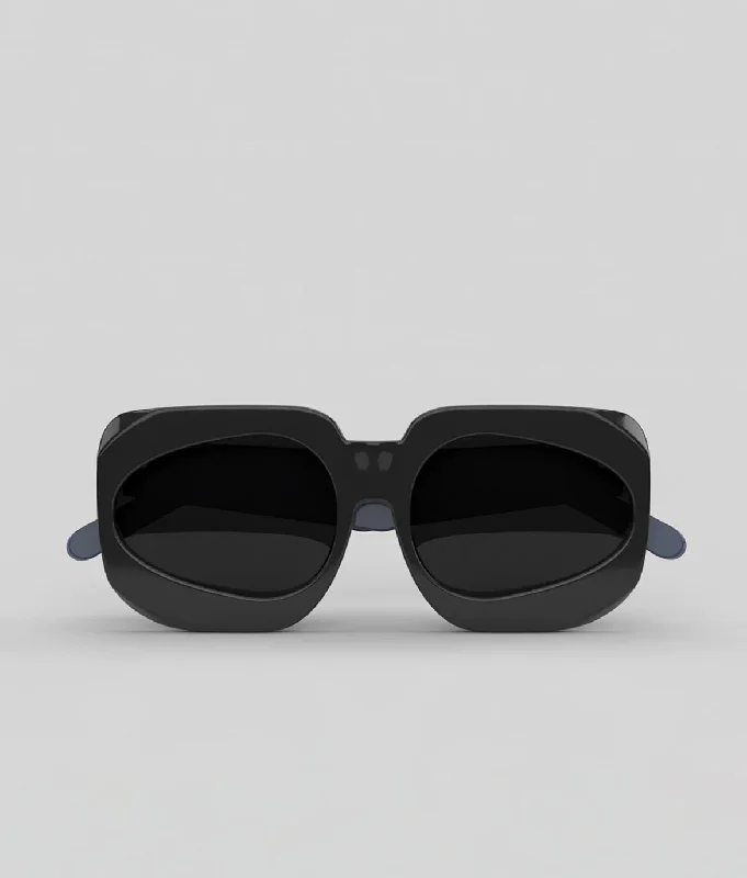 Tissa Fontaneda SG01 Black/Blue Jean Ischia Sunglasses