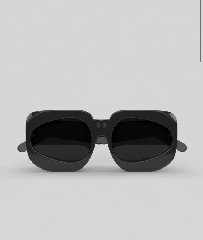 Tissa Fontaneda Ischia Sunglasses Black/Ash Grey