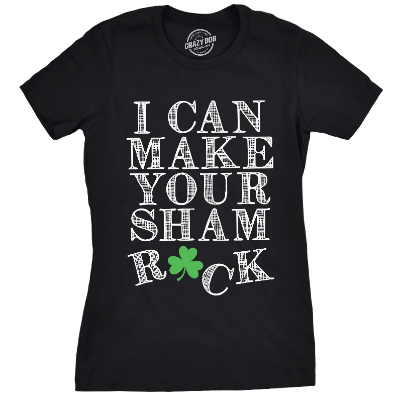 Organic Cotton Women T Shirt for Eco - Conscious WearersI Can Make Your Shamrock Women's T Shirt Organic Cotton Women T Shirt for Eco - Conscious WearersI Can Make Your Shamrock Women's T Shirt
