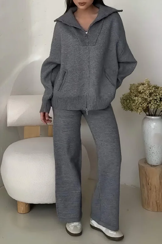 Plus Size Women's Sequined Sweaters for Special OccasionsWomen's Lapel Long Sleeve Sweater Two Piece Set Plus Size Women's Sequined Sweaters for Special OccasionsWomen's Lapel Long Sleeve Sweater Two Piece Set
