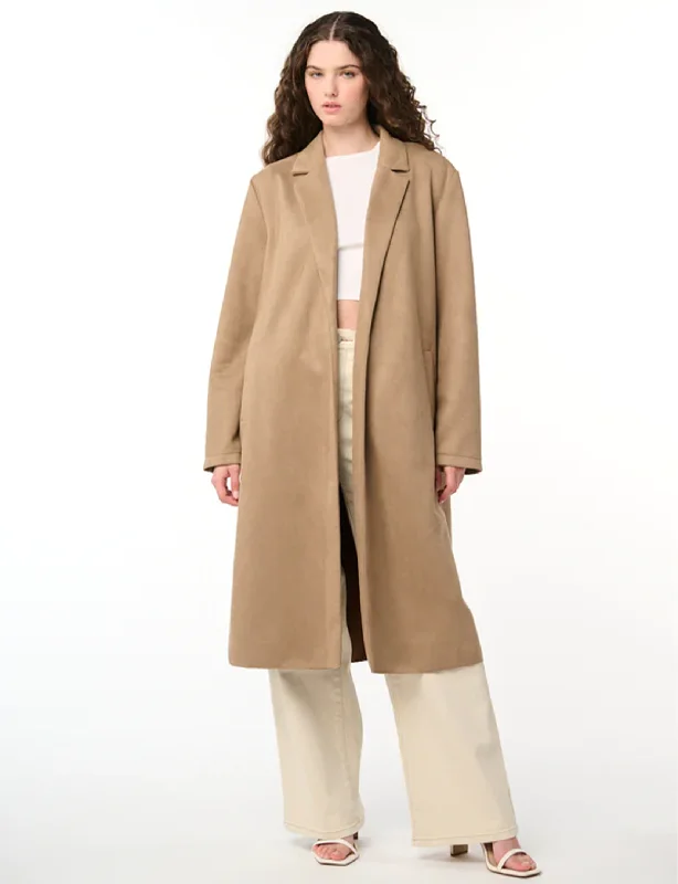 Faux Suede Coat, Snack Bar