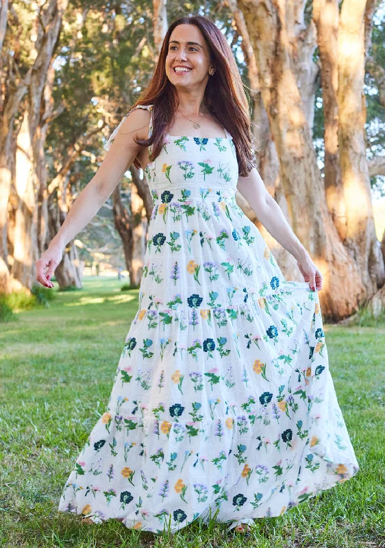 Backless Women Dress for a Sexy and Alluring Look at Evening EventsFreya Embroidered Maxi Dress (Women) Backless Women Dress for a Sexy and Alluring Look at Evening EventsFreya Embroidered Maxi Dress (Women)