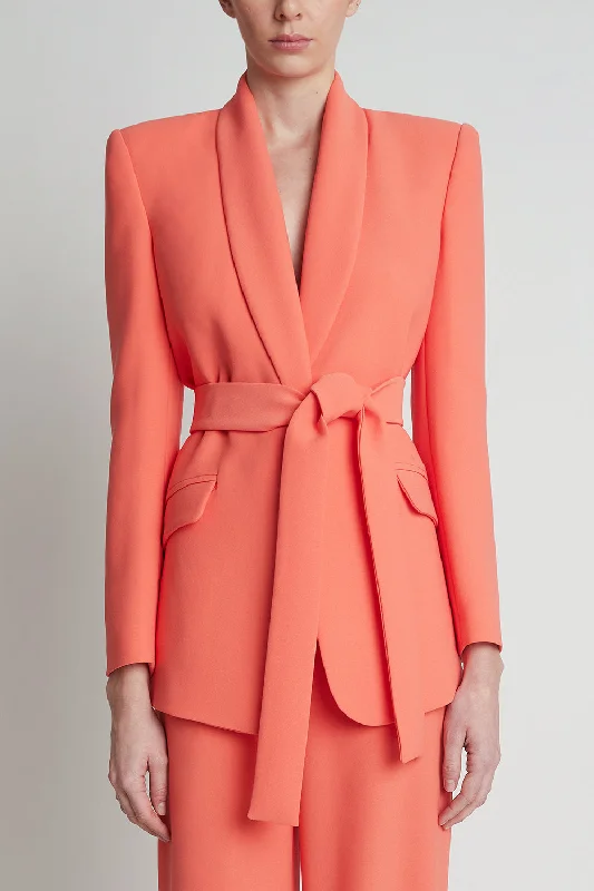 No1 Blazer crepe coral